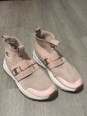 Champion Women's Blush Pink Slip-On Athletic Sneakers